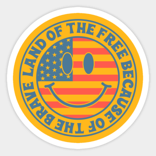 Fourth of July (4th of july) Sticker